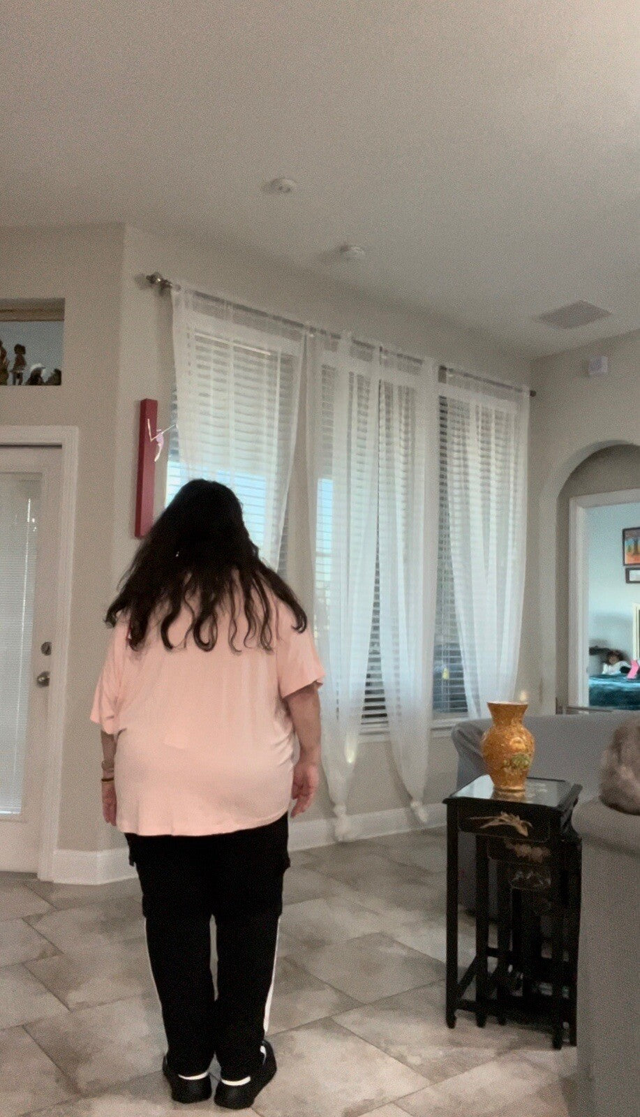 ✨ MyLife Pink Floral Oversized Top, Sz 20/2, Made in Turkey