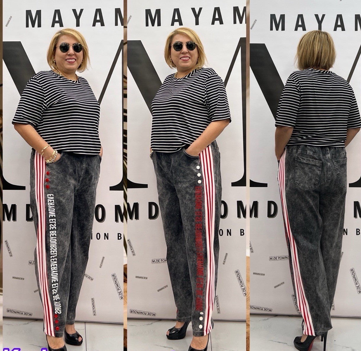 M’De Pompadur Plus Size Jeans Sz 22/4 | Made in Turkey Casual Denim