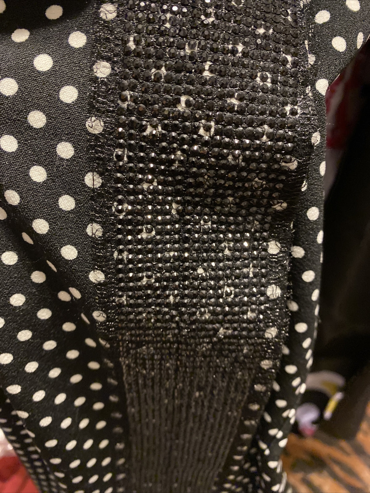 Darkwin Wide Leg Polka Dot Pants Sz 18, Made In Turkey