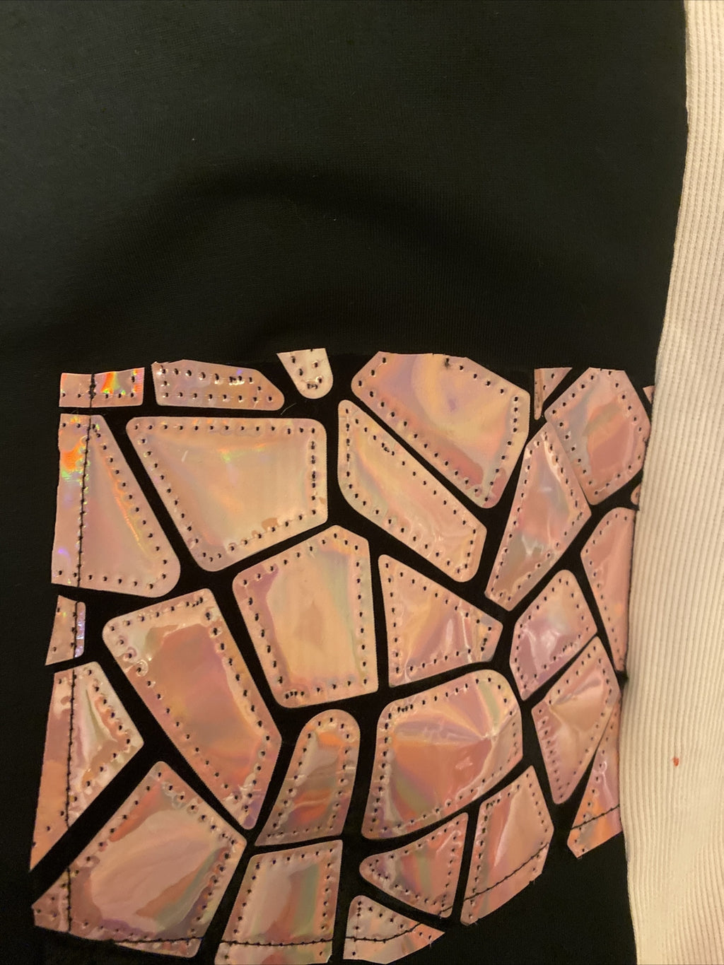 LaVelina Oversized Artistic Top Pink Black Mosaic Design Sz 20/50 Turkey