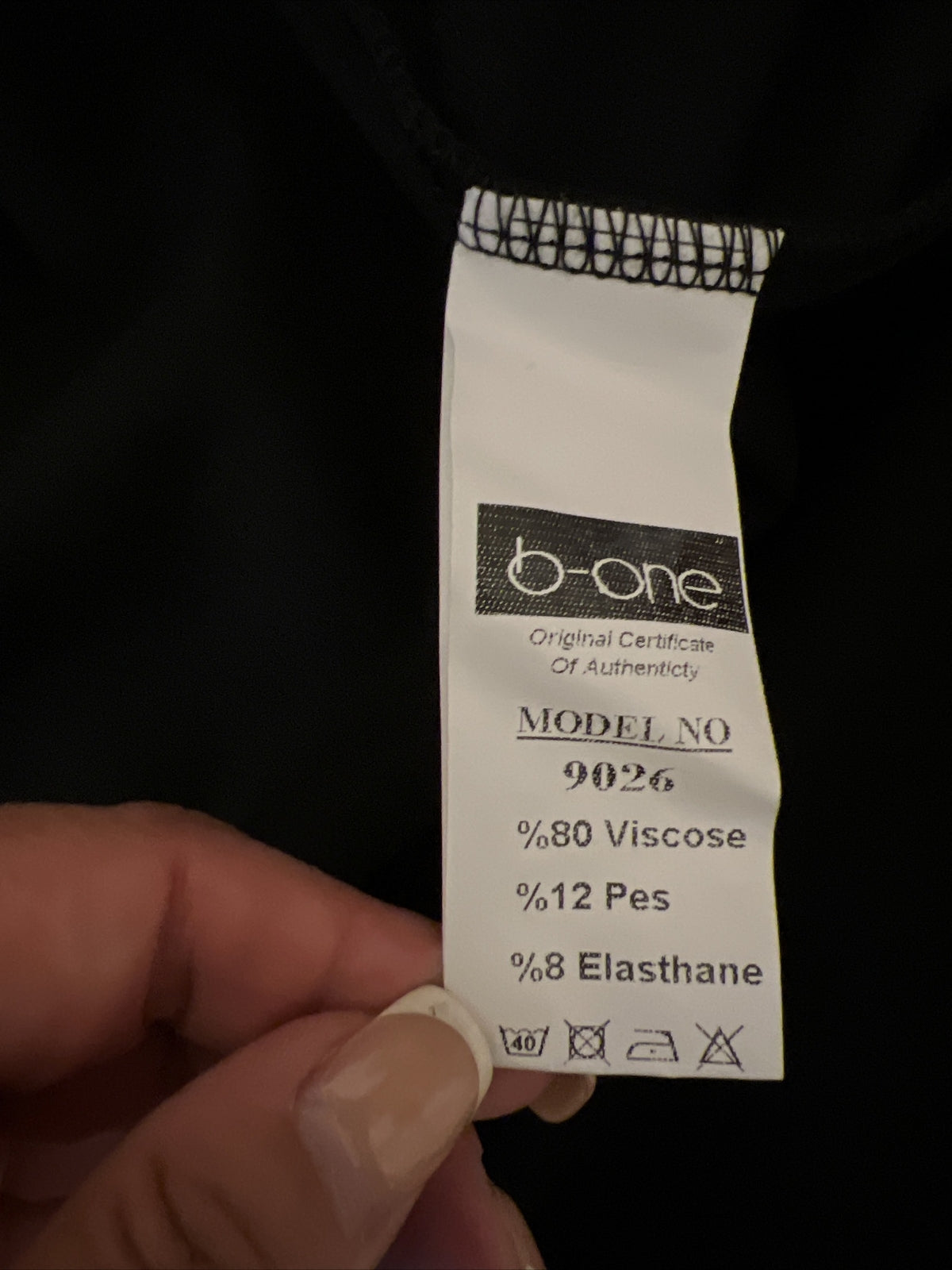 B-One 2 PCs Suit Sz 22/3 Black Hooded Cardigan & Pants Made in Turkey