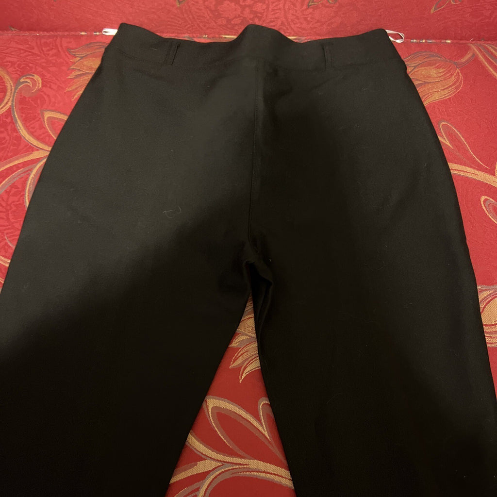 Mags Black Pants Sz 18/46 Stretch Slim Fit, Made In Turkey
