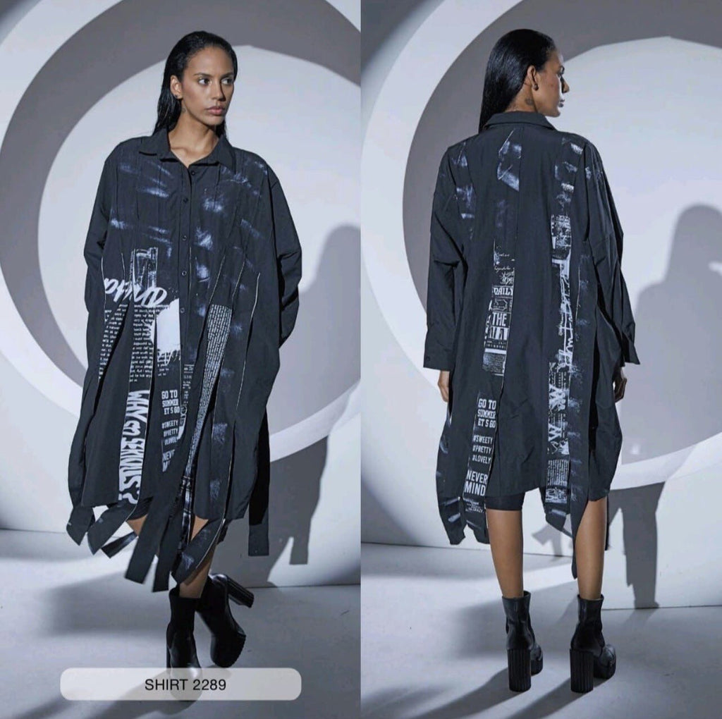 H4 Oversized Shirt One Size, Will Fit From 18-22 Made In Turkey