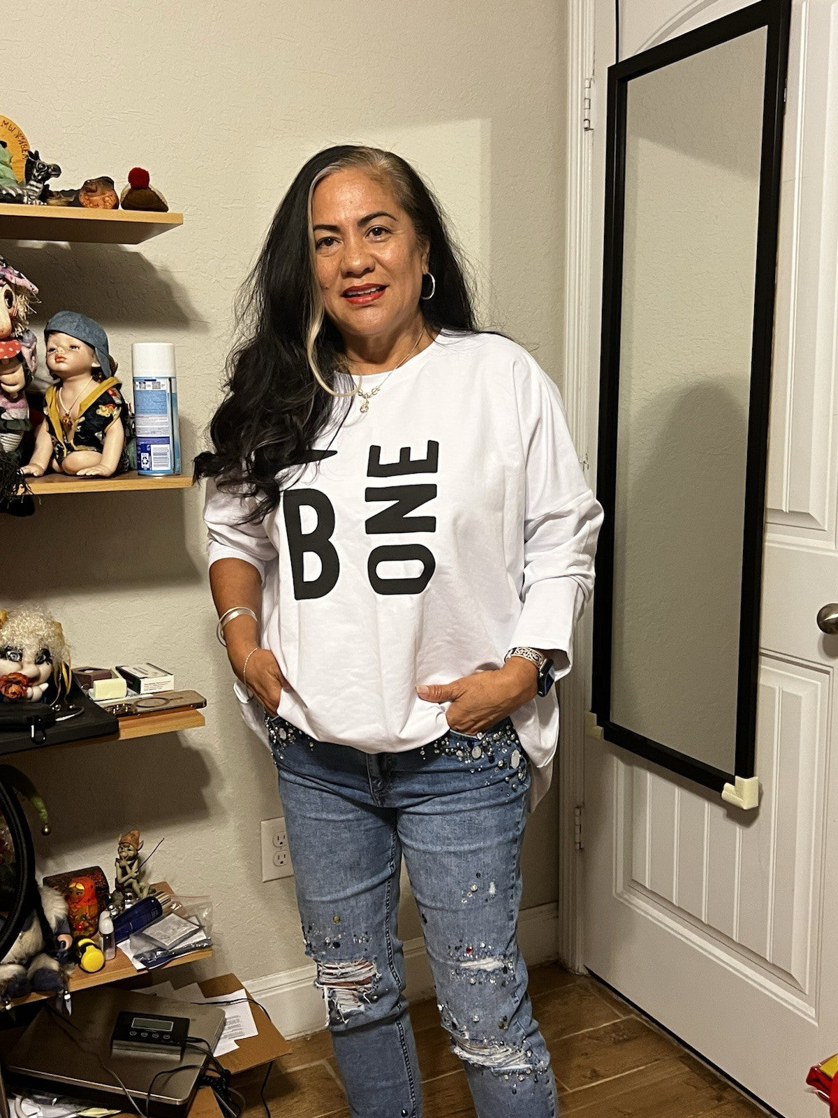 B-One Women’s Two in One Top Size 18/2 | Made in Turkey Plus Size Blouse