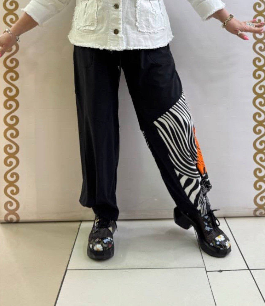 Selly Women’s  Pants 8/44 | Made in Turkey Casual Stretch Trousers