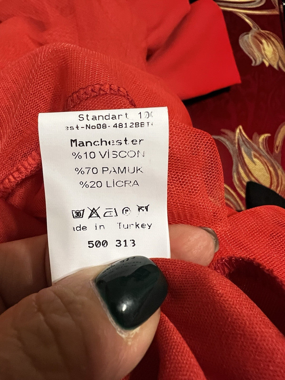 Izar Red Layered Mesh & Blazer Dress – Sz 10/42 – Stunning Statement Piece