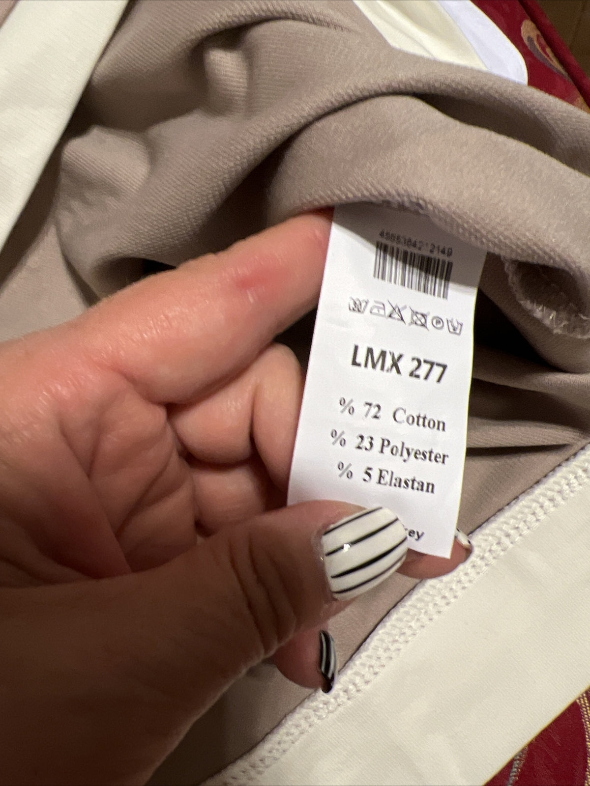 LaMaxx Sneaker Graphic White Top Sz 20/3 Made In Turkey