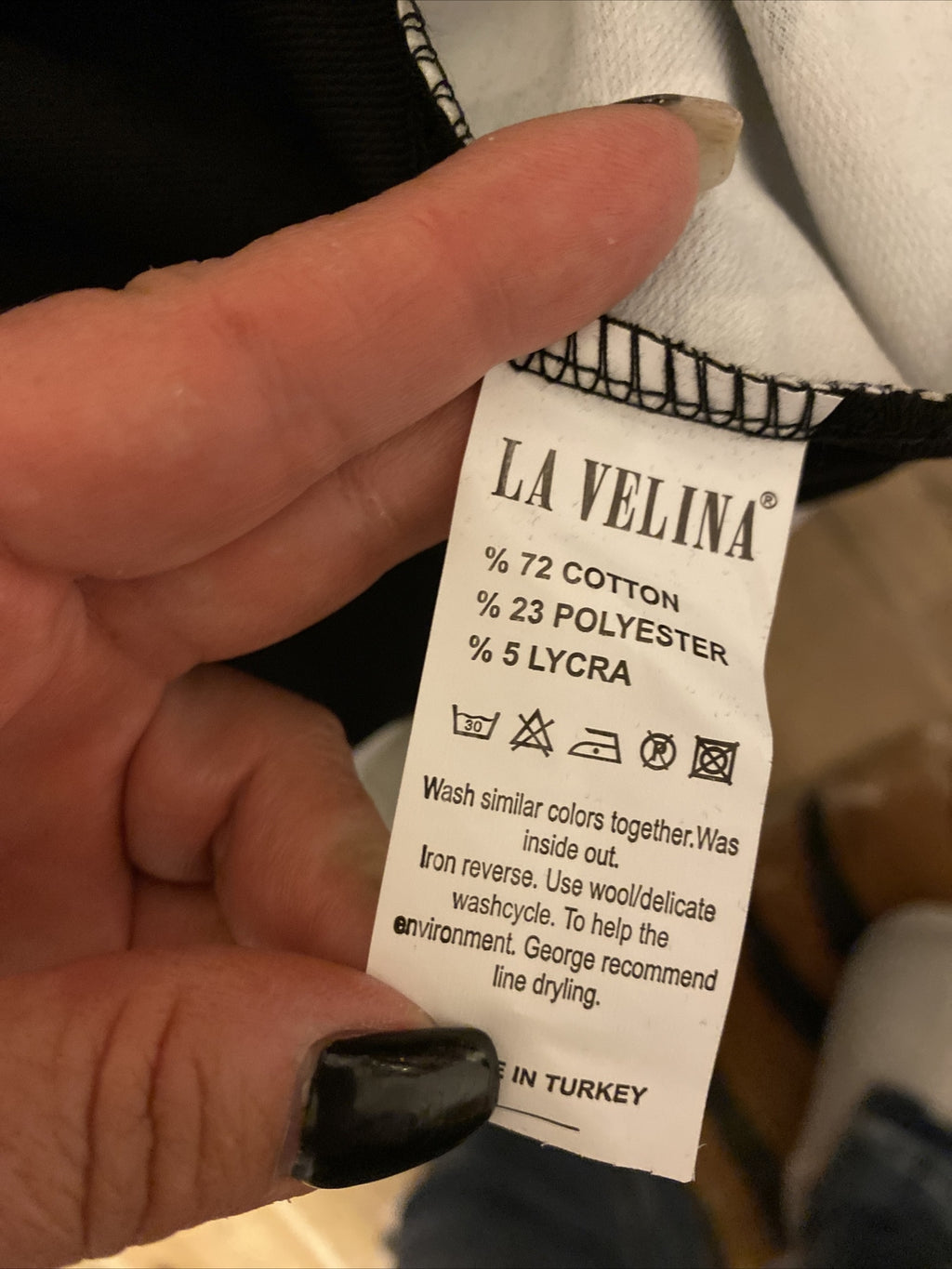 LaVelina Art Print Hooded Cardigan Sz 20/52 Made In Turkey