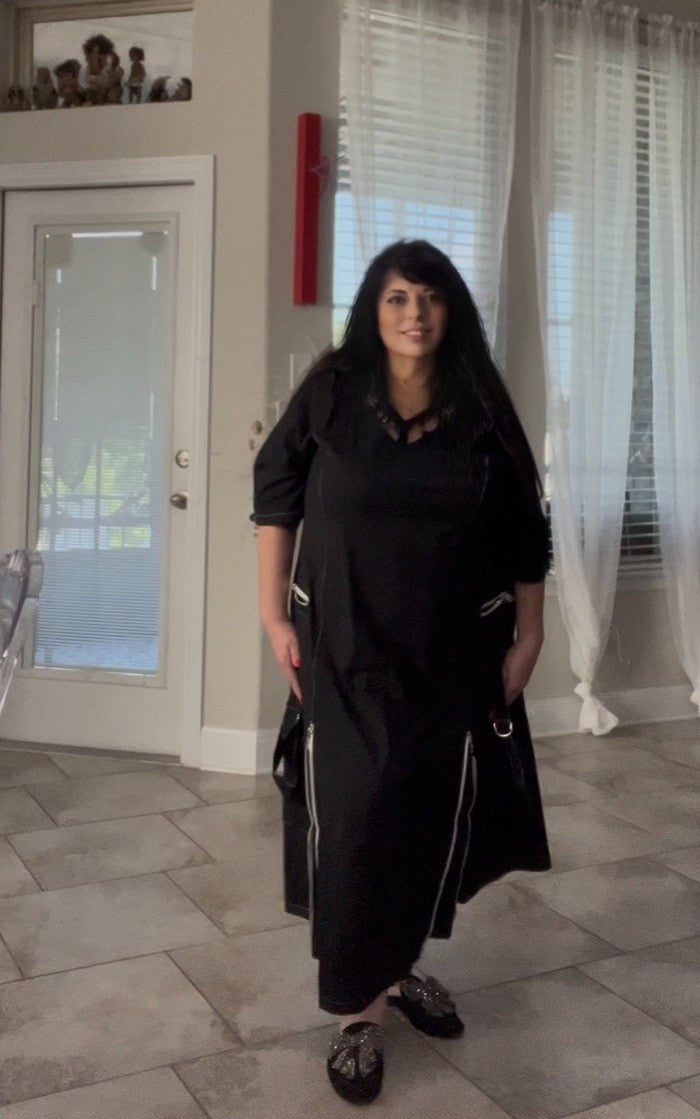 M’De Pompadur Women’s Plus Size Dress 20/2 | Made in Turkey Elegant
