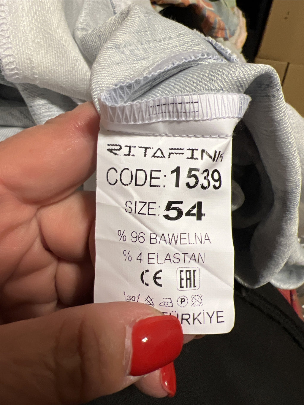 Rita Fink 2 PCs Suit Sz 18/50 Made In Turkey