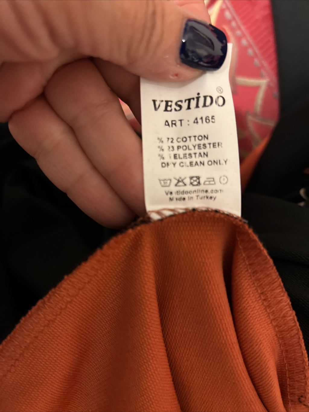 Vestido fashion sz 20/2 Made in Turkey