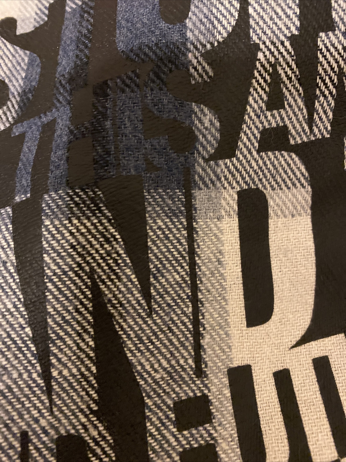 ✨ Darkwin Graphic Letter Print Tunic Dress Sz 20/2 Made In Turkey