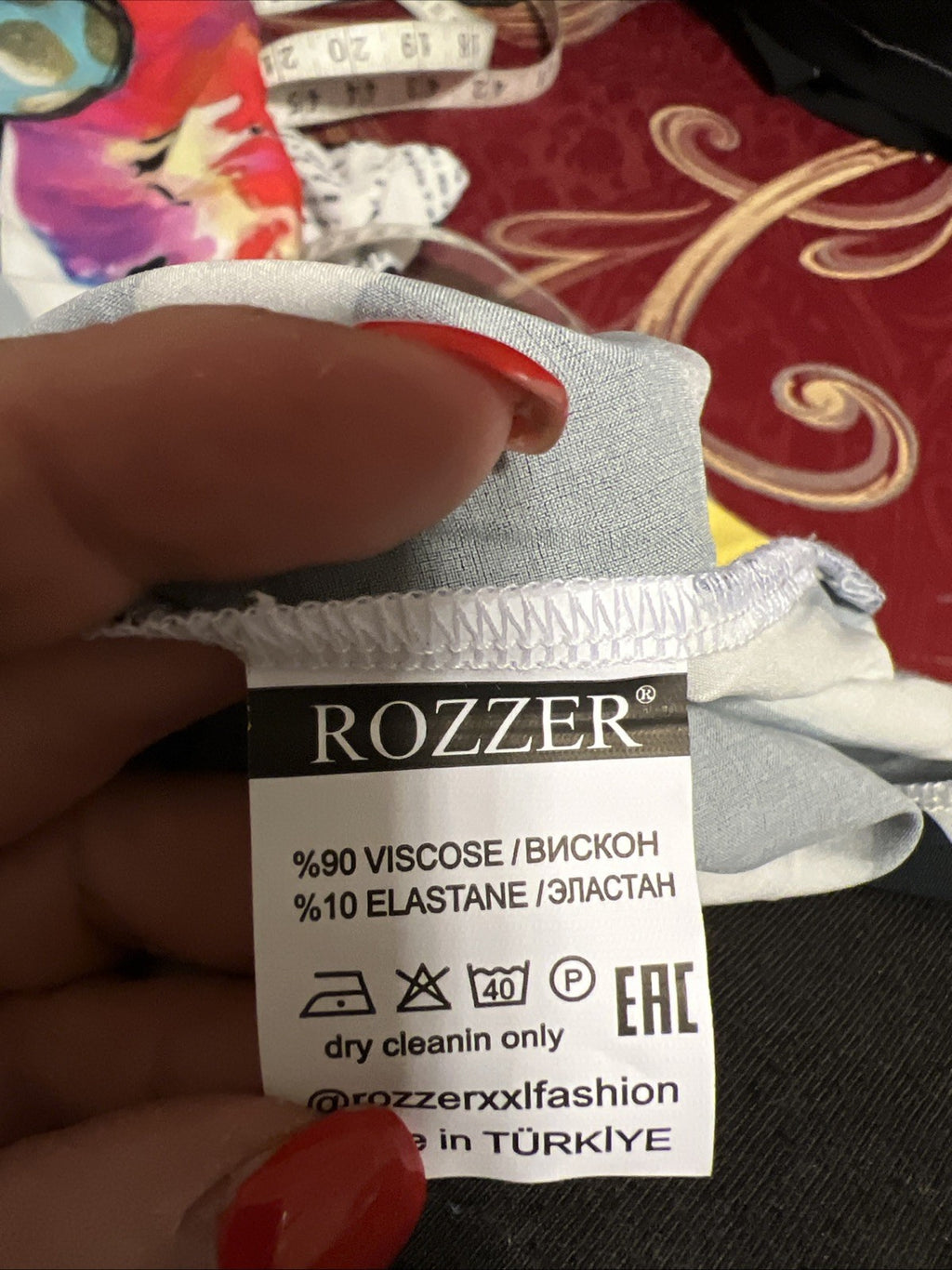 Rozzer Women’s Plus Size Summer Dress 22/3 | Made in Turkey Lightweight